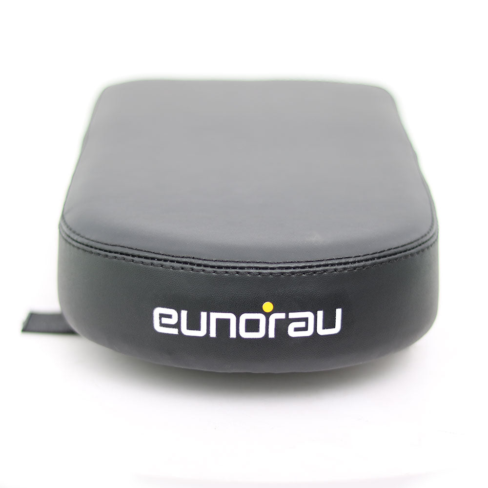 EUNORAU Cushioned Rear Bike Seat for G20 G30 Max Cargo Quick-Fasten/Release Accessory Black
